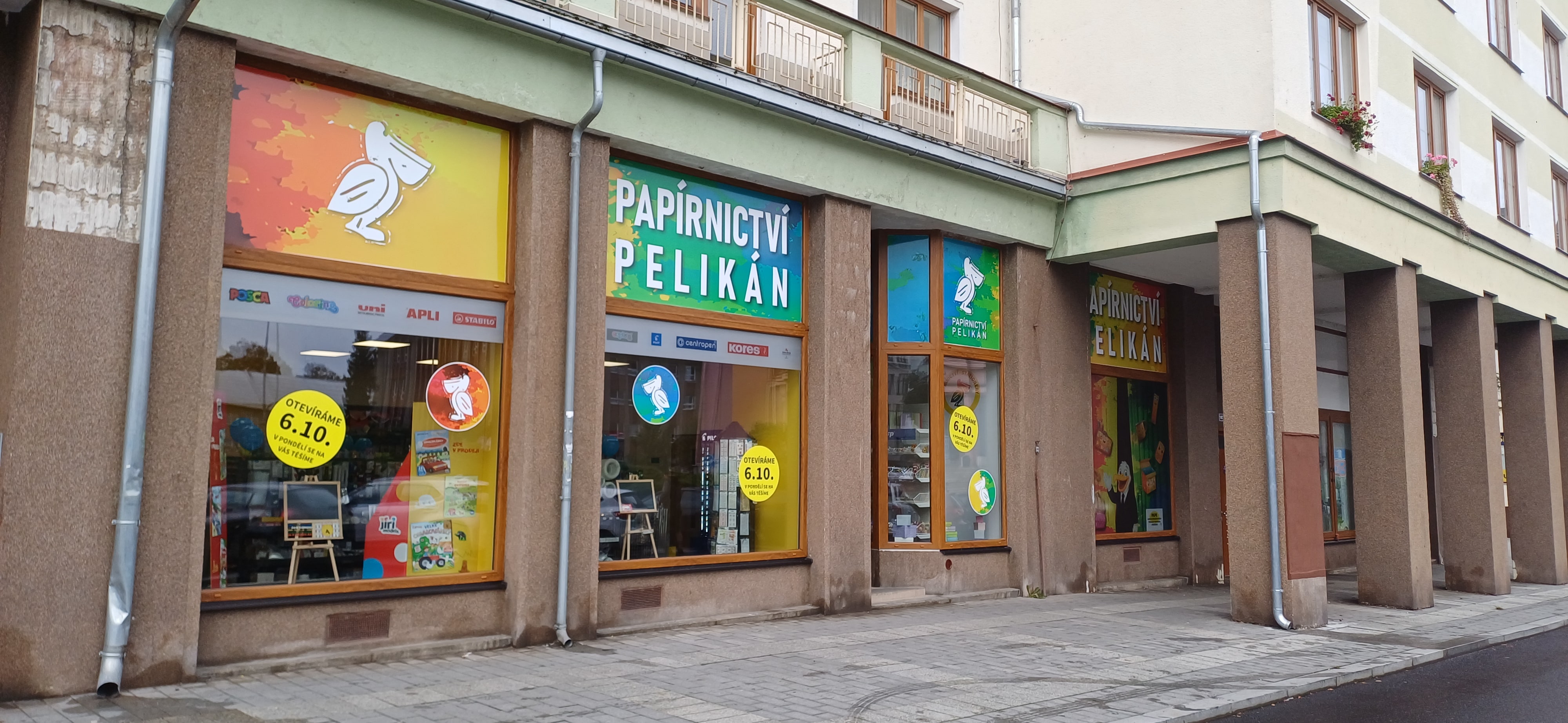 Prodejna PAPE Sokolov